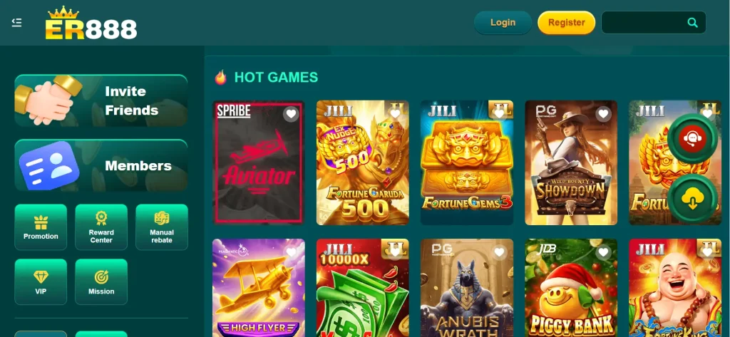 ER888 Games
